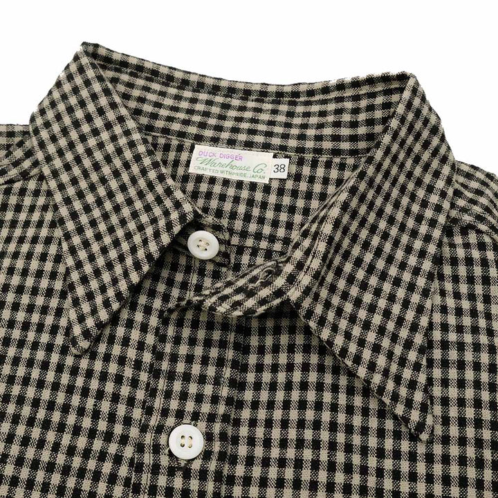 WAREHOUSE - Lot 3055 - LONG SLEEVE CHECK WORK SHIRTS - A柄 - 3055A-25