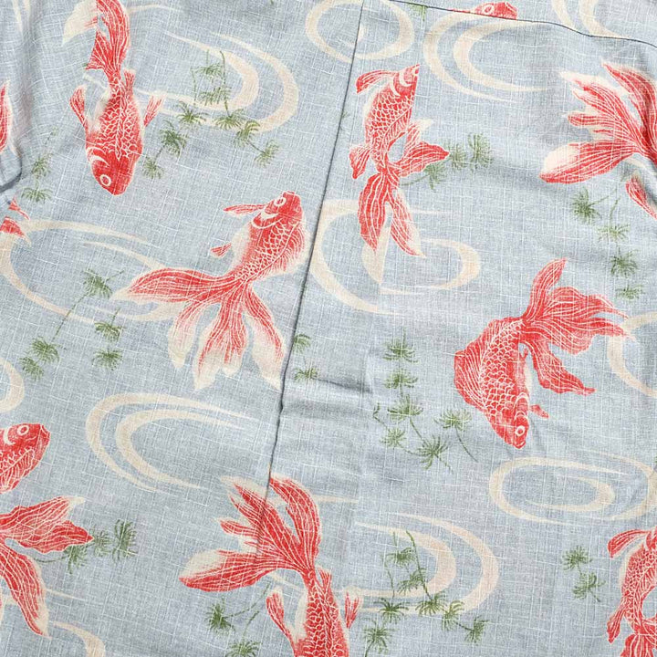 KOROMO ZAKURA - Southern Cross - Short-Sleeve Regular Shirt - Goldfish - SA1762