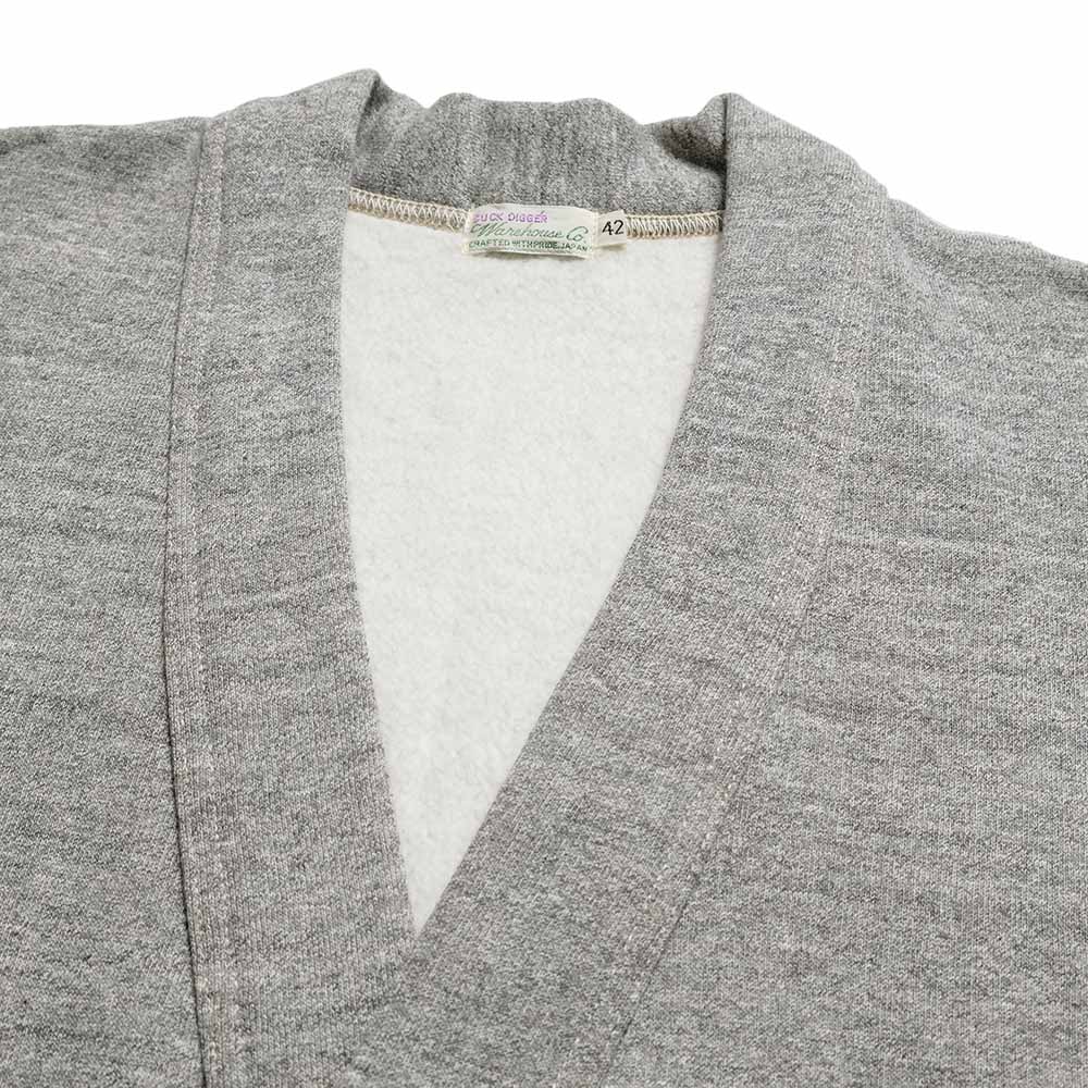 WAREHOUSE - Lot.498 - 4-Needle Sweat Cardigan - 498CA-25