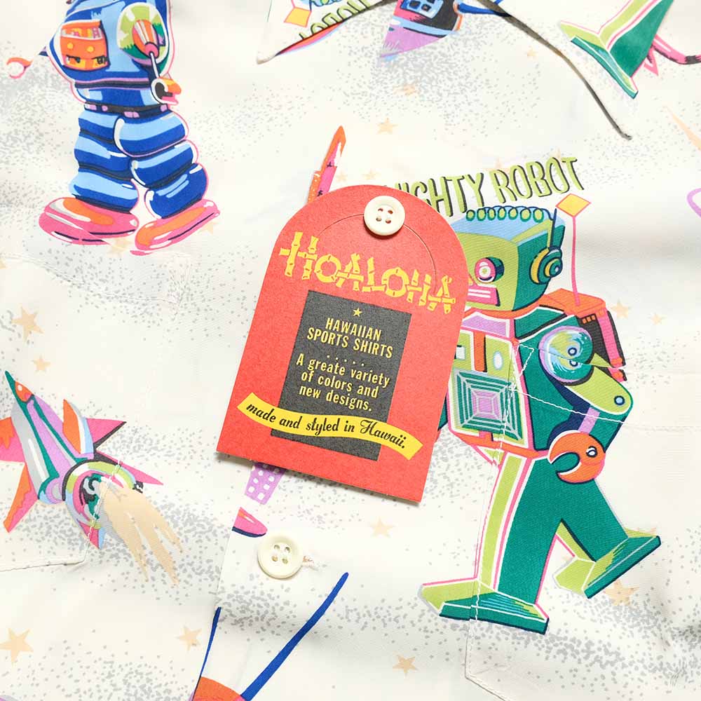 SUN SURF - HINOYA EXCLUSIVE SPECIAL EDITION - THE DAYS OF SPACE ROBOT - LONG SLEEVE - SS29555HY