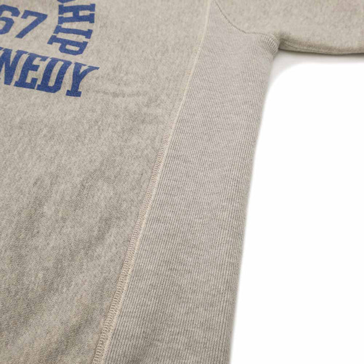 BUZZ RICKSON'S - HORIZONTAL KNITTING SWEAT SHIRT - CVA-67 J.F.KENNEDY - BR69645