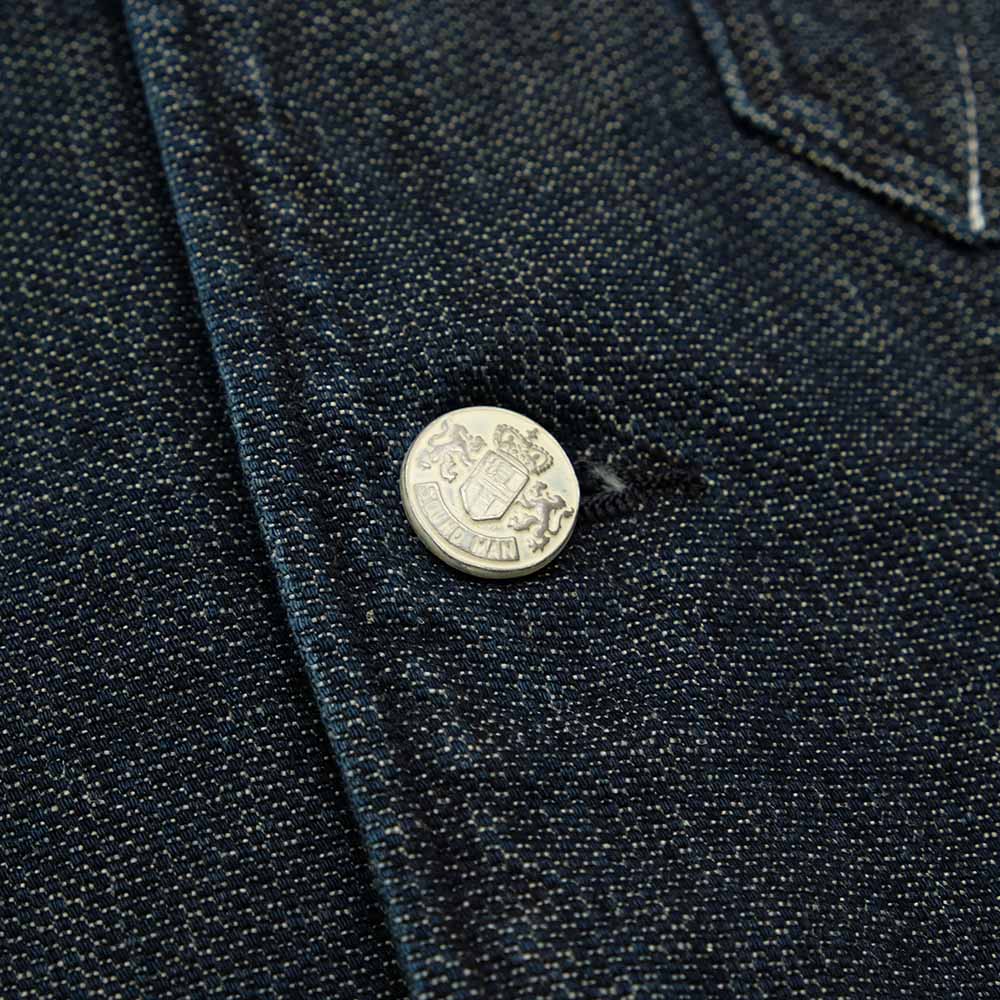 Soundman - Coverall Jacket - Birmingham - Cotton / Linen Honey Cord Denim - M374-507Z