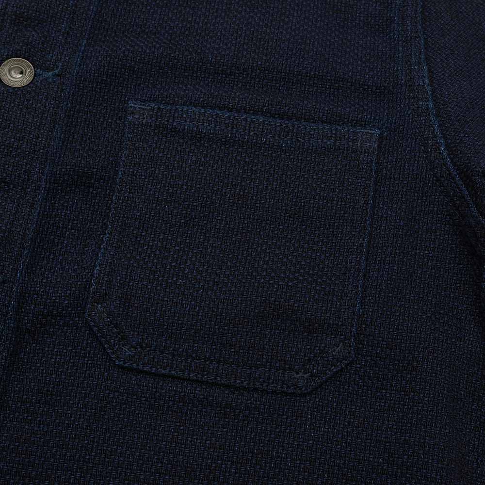 MOMOTARO JEANS - DOBBY US NAVY COVERALL - MZOT0342