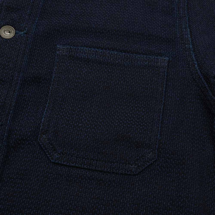 MOMOTARO JEANS - DOBBY US NAVY COVERALL - MZOT0342