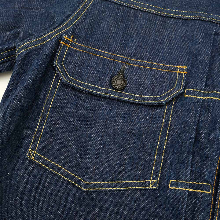 STUDIO D’ARTISAN - 45th - 藍桜 Denim Jacket - SP-116