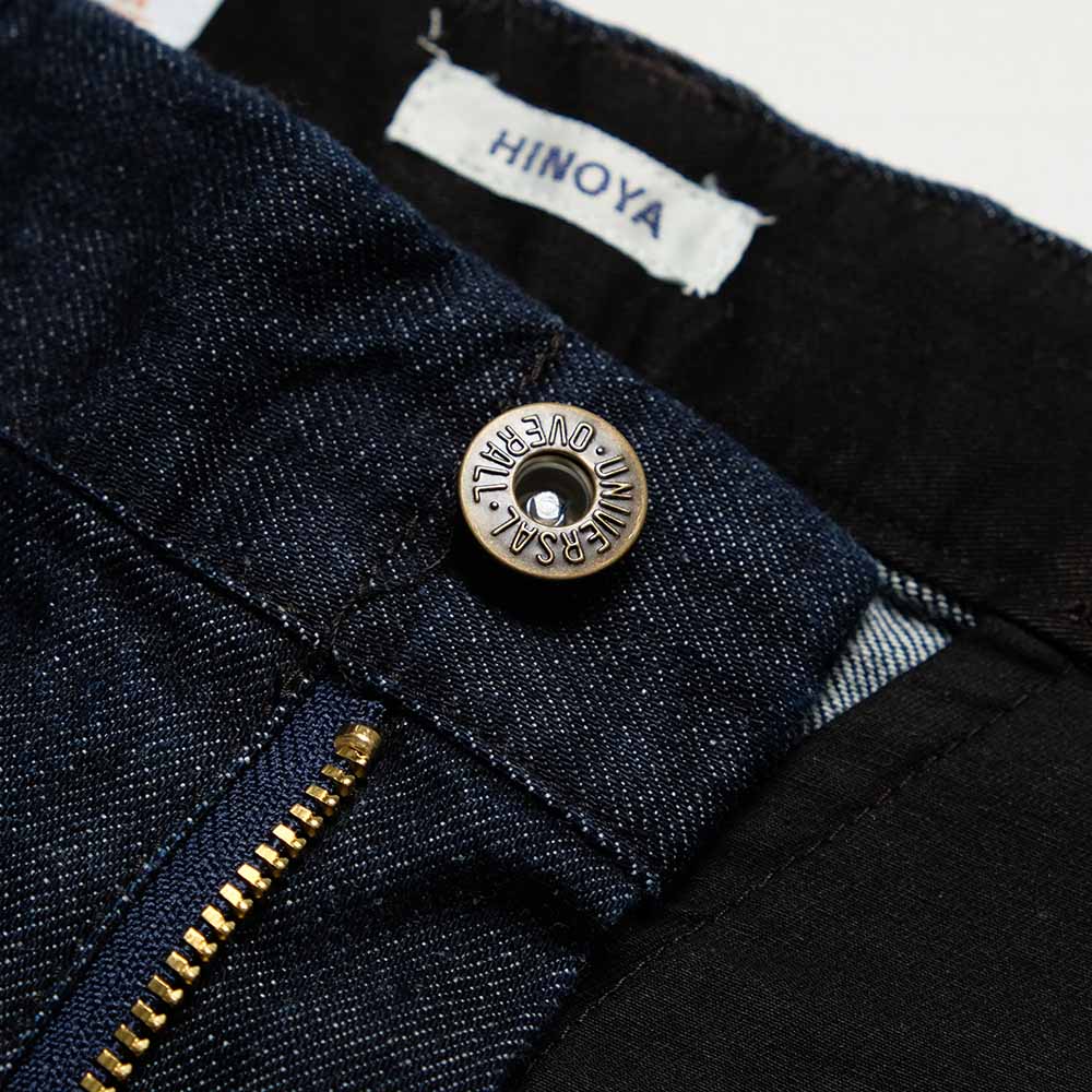 UNIVERSALOVERALL - HINOYA EXCLUSIVE - HERITAGE ORIGINAL PANTS - DENIM VERSION - HT-01HN