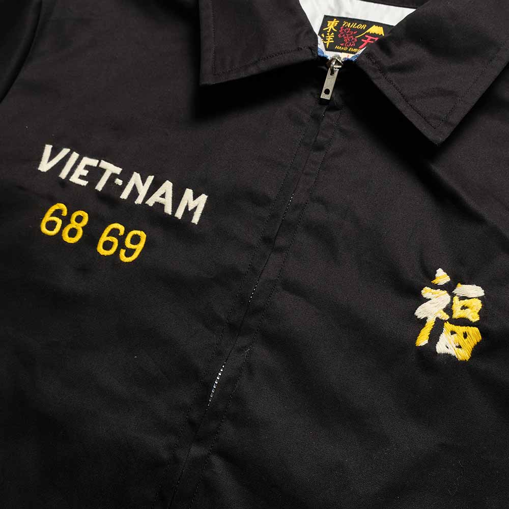 TAILOR TOYO - Late 1960s Style Cotton Vietnam Jacket - DRAGON - TT15879