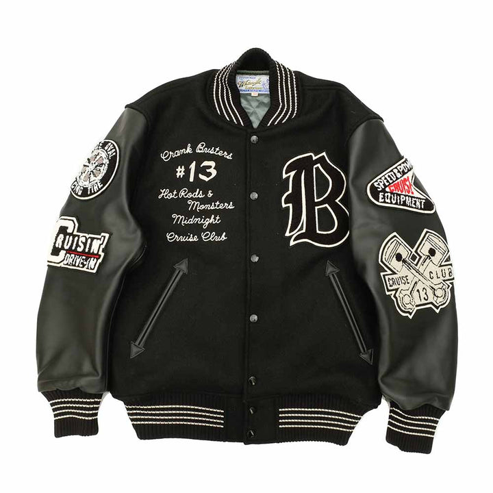 WHITESVILLE - 30oz. WOOL MELTON AWARD JACKET - CRANK BUSTERS - WV15602