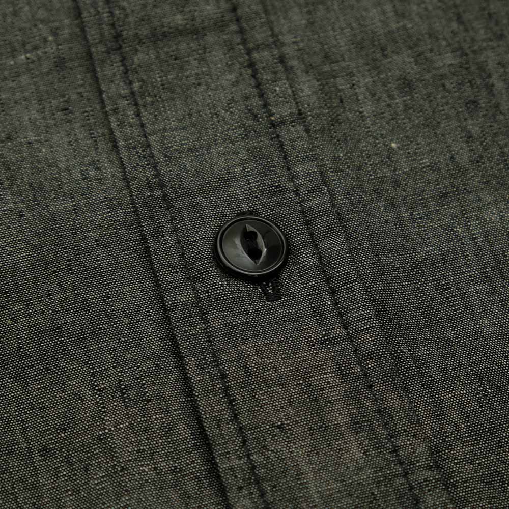 SUGAR CANE - BLACK CHAMBRAY WORK SHIRT - SC29159