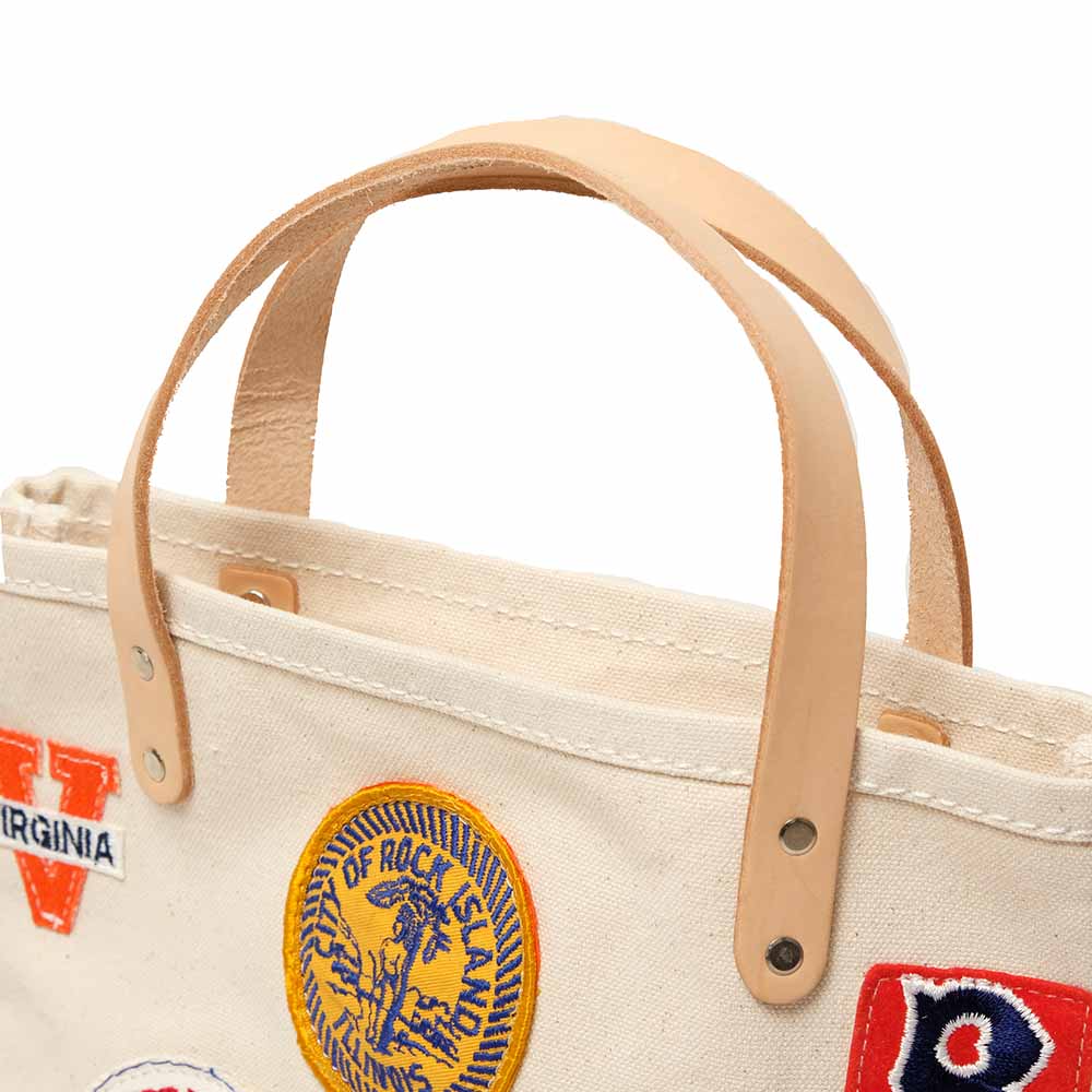 HERITAGE LEATHER CO. - VINTAGE PATCH MINI TOTE - HLC-9213