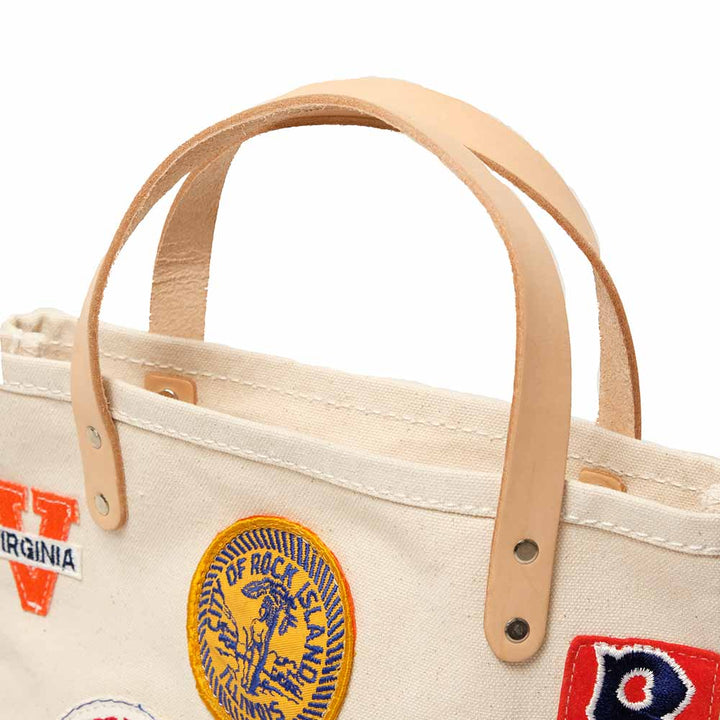 HERITAGE LEATHER CO. - VINTAGE PATCH MINI TOTE - HLC-9213