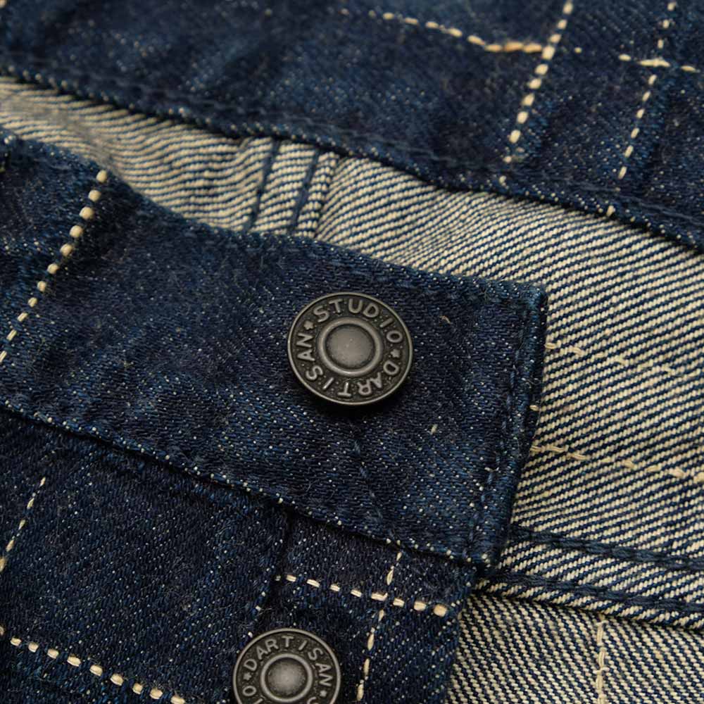 STUDIO D’ARTISAN - MIDARE KASURI JEANS - D1878