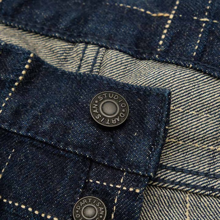 STUDIO D’ARTISAN - MIDARE KASURI JEANS - D1878