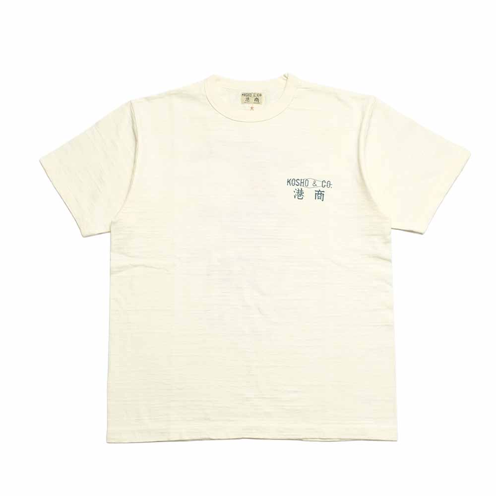 TAILOR TOYO - KOSHO & CO. SLUB YARN T-SHIRT - 一番 - TT79713