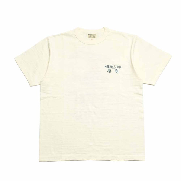 TAILOR TOYO - KOSHO & CO. SLUB YARN T-SHIRT - 一番 - TT79713