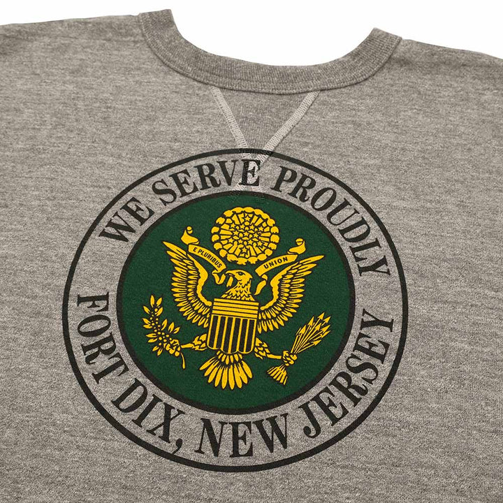 BUZZ RICKSON'S - SET-IN CREW SWEAT - U.S. ARMY FORT DIX - BR69454