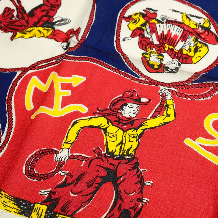 SUGAR CANE - Mister Freedom - 23"x23" SELVAGE BANDANA - JV KERCHIEF - SC02884