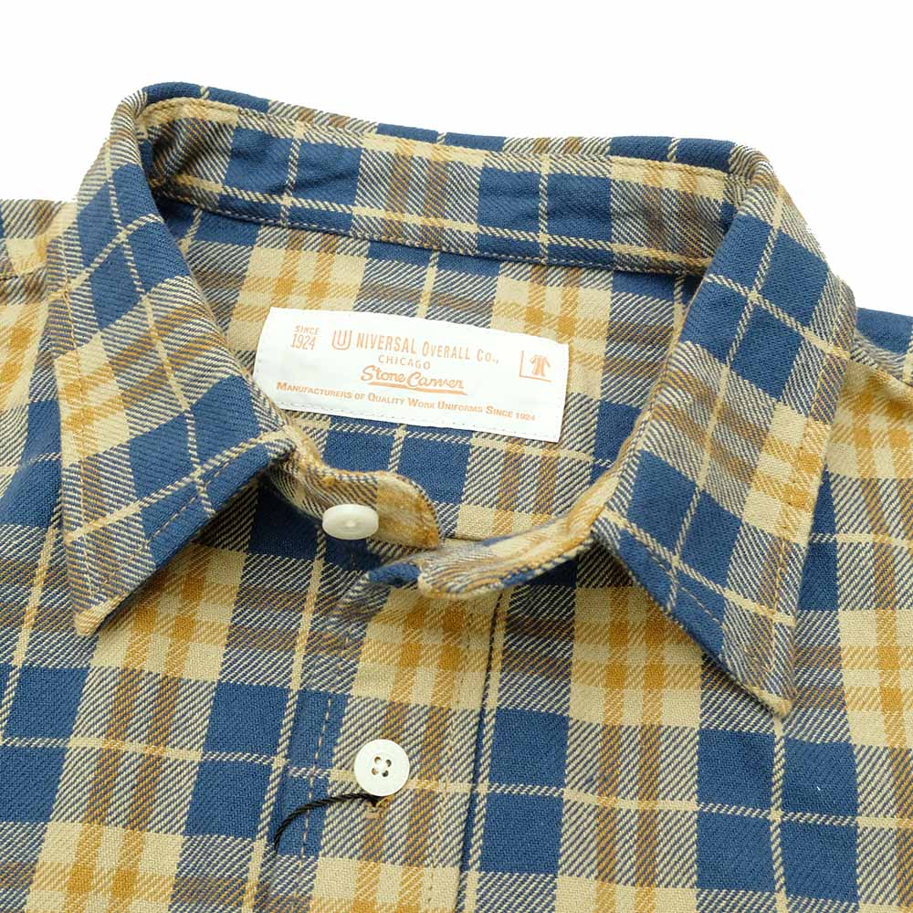 UNIVERSALOVERALL - NEL CHECK WORK SHIRT - HT2531100