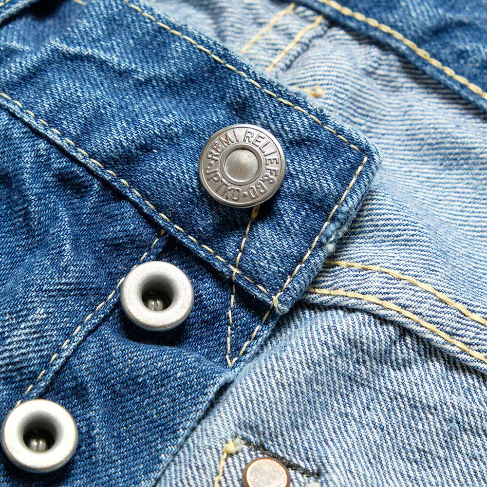 REMI RELIEF - 13oz 1954XX DENIM PT - USEDBLUE - RN30389040