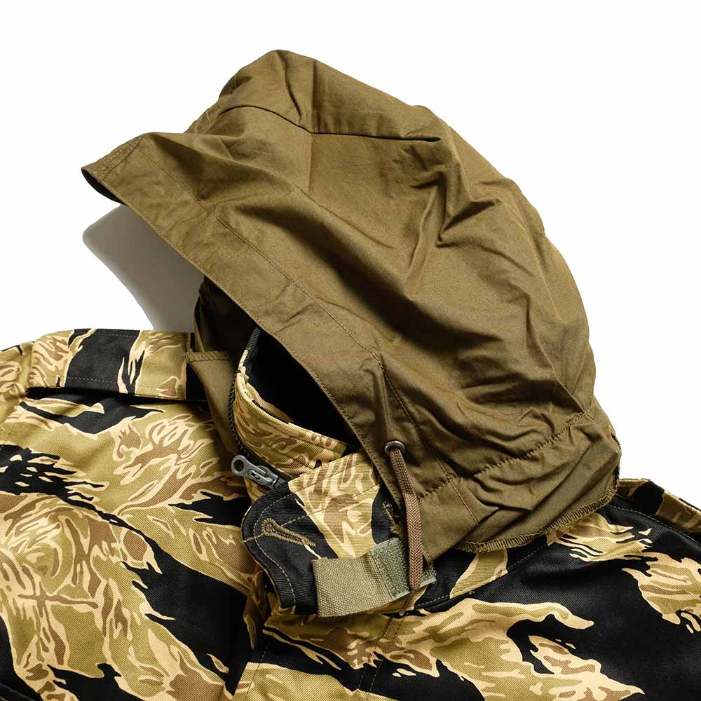 BUZZ RICKSON'S - JACKET, MAN'S FIELD, M-65 TIGER CAMOUFLAGE CIVILIAN MODEL - BR15885