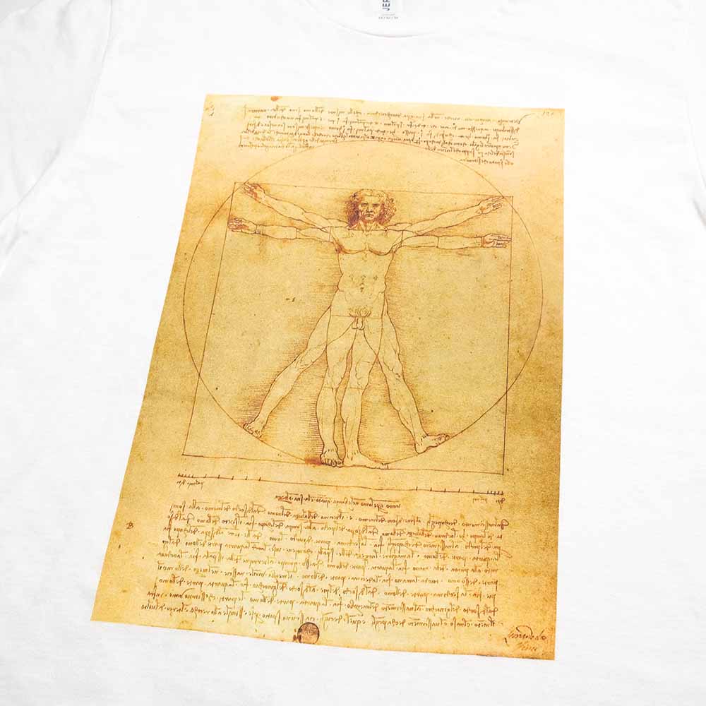 SUNNY SPORTS - JERZEES - S/S TEE - VITRUVIAN MAN - JZ26S004