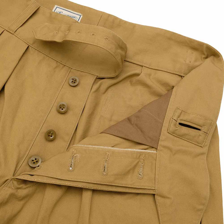 Soundman - Cotton Drill Shorts  - Norton - 354M-961V