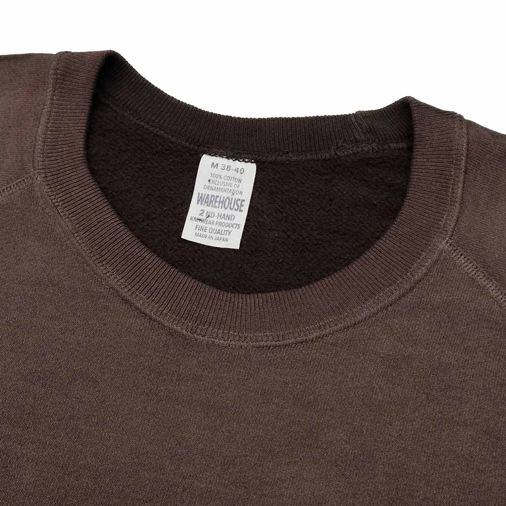 WAREHOUSE - 2ND HAND SERIES Lot.461 CREW SWEAT - U/W (SUN BURNED) - 461UW-25