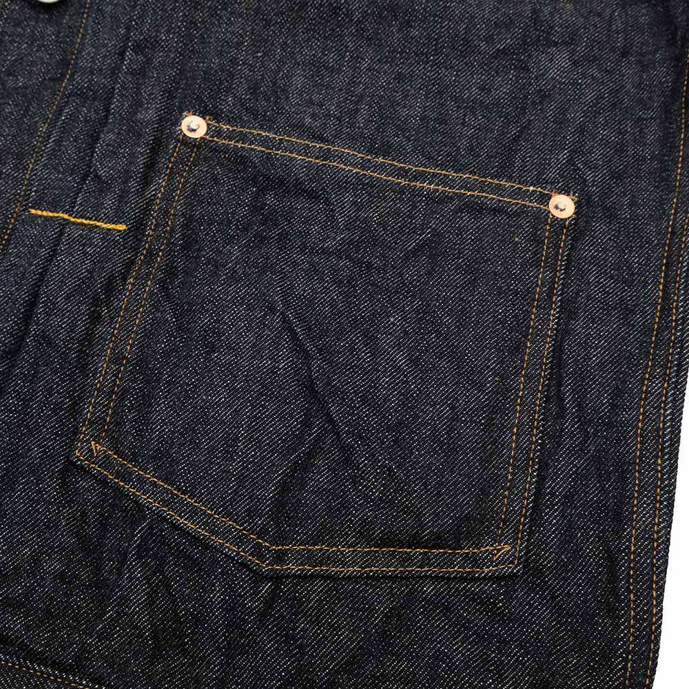 GENERAL THINGS - 2 Pockets Solid Denim Jacket - 7110