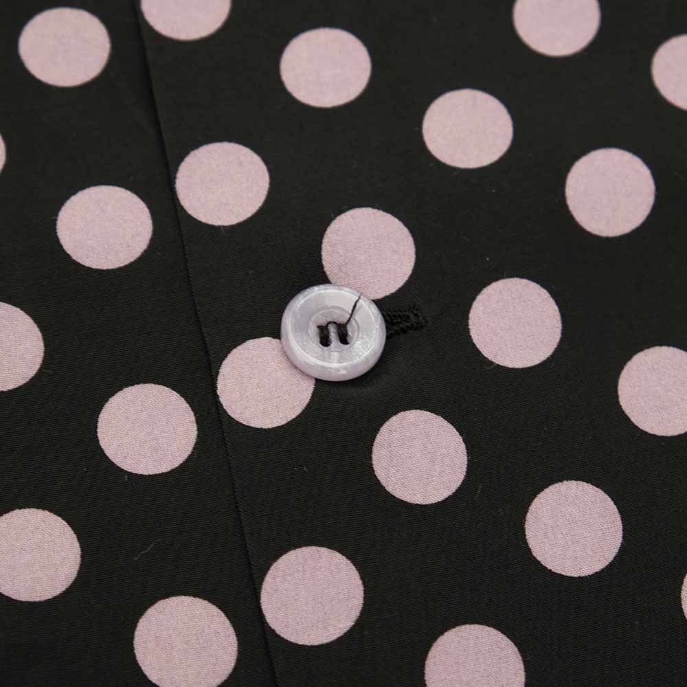 STAR OF HOLLYWOOD - HIGH DENSITY RAYON OPEN SHIRT - POLKA DOT - SH39316