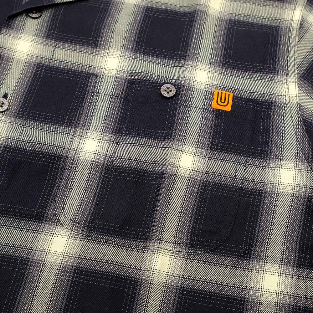 UNIVERSAL OVERALL - Open Color Check Work Shirt - U2523101