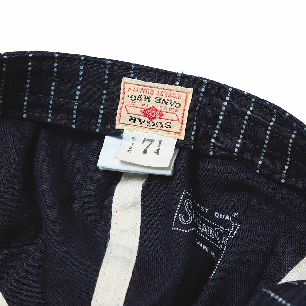 Sugar Cane - Wabash Stripe Applejack Cap - SC02070