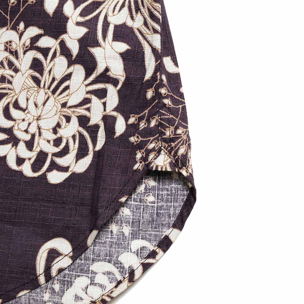 Koromozakura - Southern Cross - Short-Sleeve Regular Shirt - Chrysanthemum - SA1686
