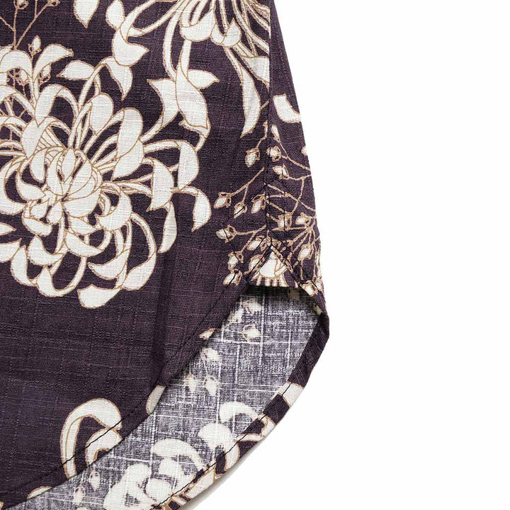 Koromozakura - Southern Cross - Short-Sleeve Regular Shirt - Chrysanthemum - SA1686