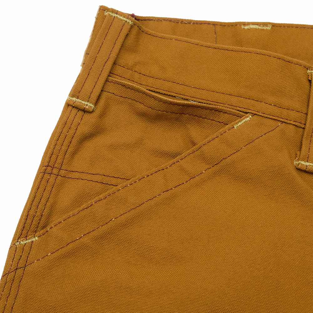 SUGAR CANE - 13oz. BROWN DUCK WORK PANTS - SC42497