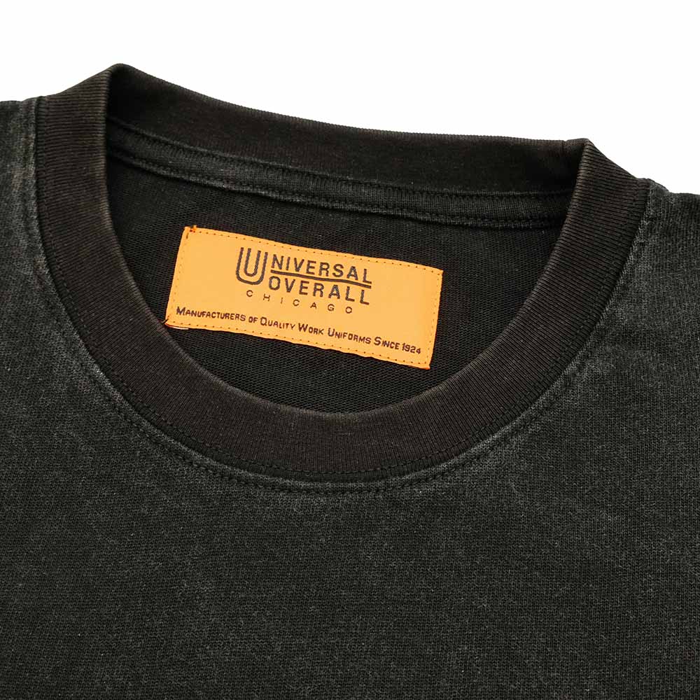 UNIVERSAL OVERALL - CHEMICAL WASH - PRINT TEE - OLD ENGLISH LOGO - U2523211