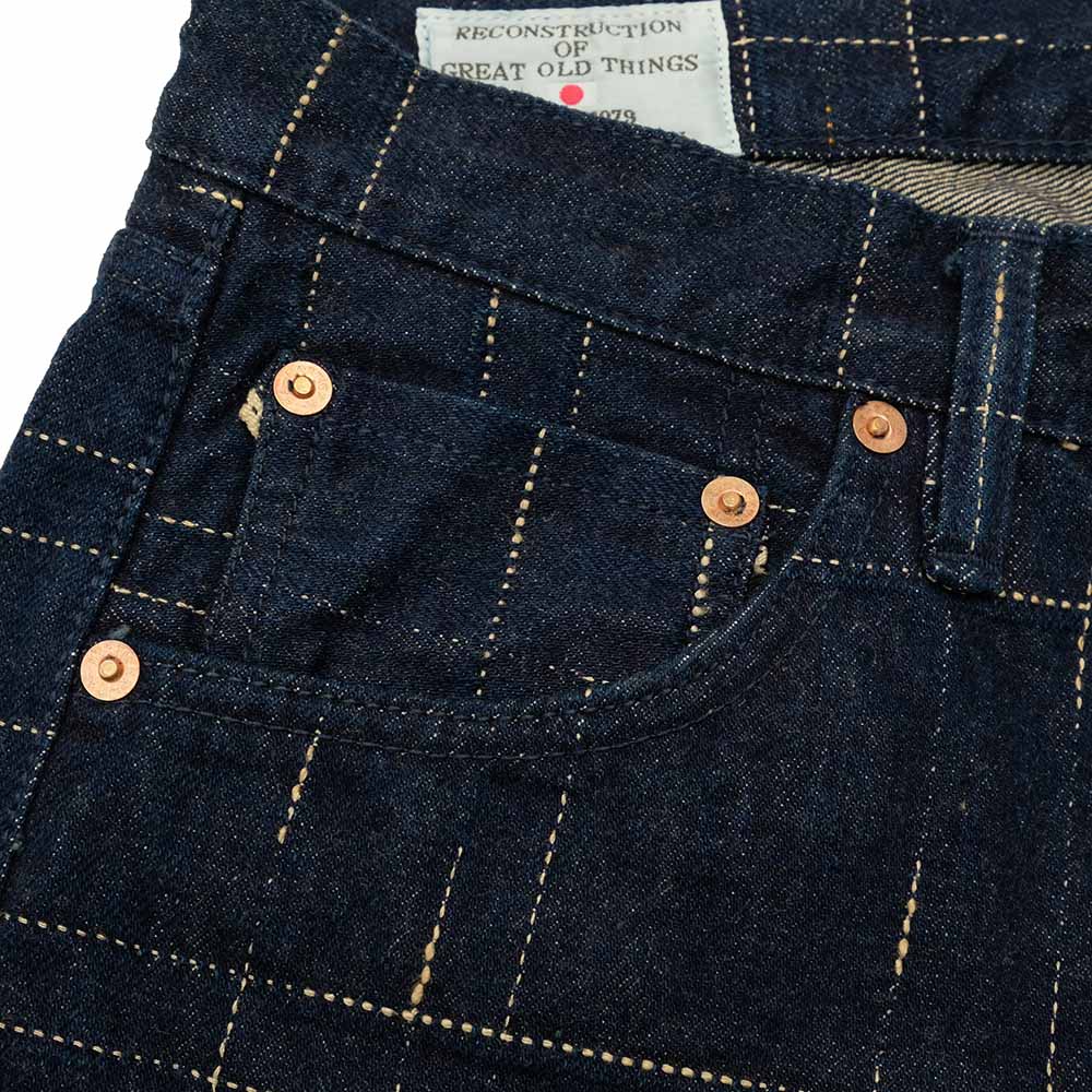 STUDIO D’ARTISAN - MIDARE KASURI JEANS - D1878