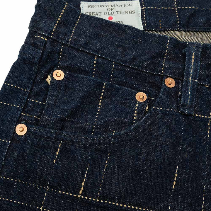 STUDIO D’ARTISAN - MIDARE KASURI JEANS - D1878