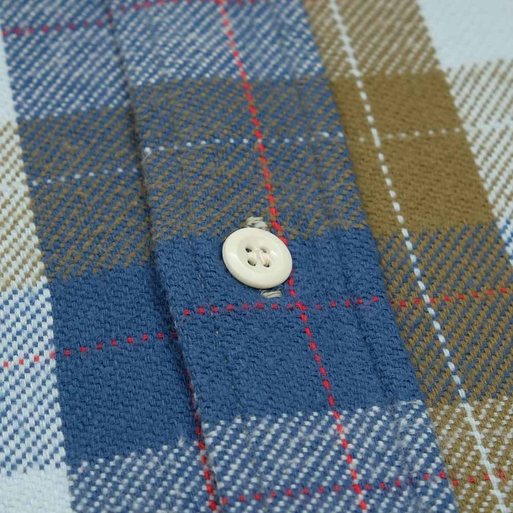 WAREHOUSE - Lot.3104 FLANNEL SHIRTS - E柄 - ONE WASH - WH-3104E24
