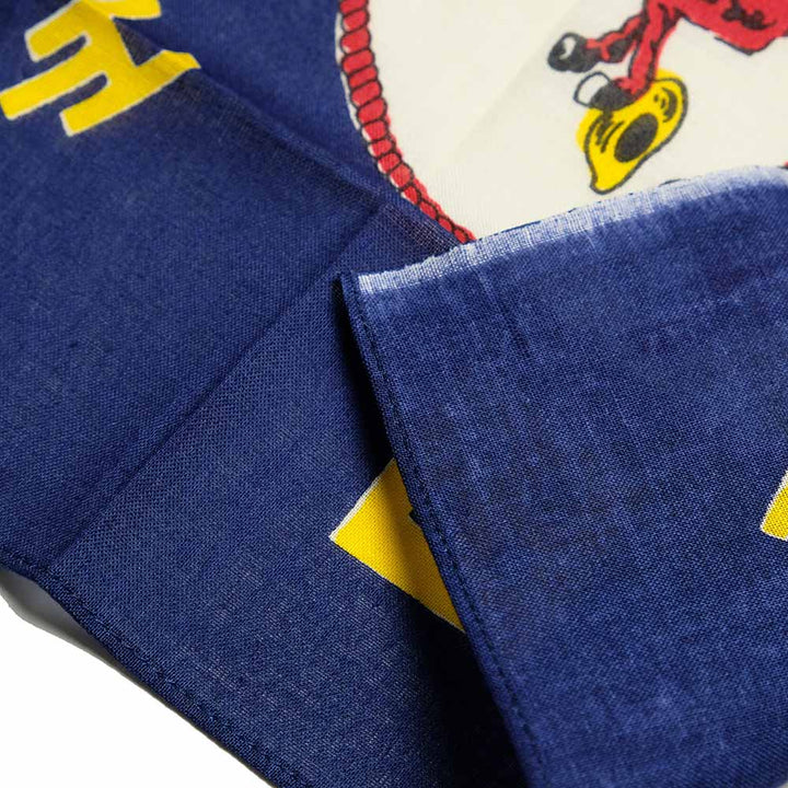 SUGAR CANE - Mister Freedom - 23"x23" SELVAGE BANDANA - JV KERCHIEF - SC02884