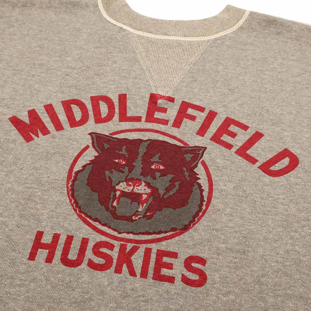 WAREHOUSE - Lot.403 - SET IN FREEDOM SWEATSHIRT - MIDDLEFIELD - 403MID-25