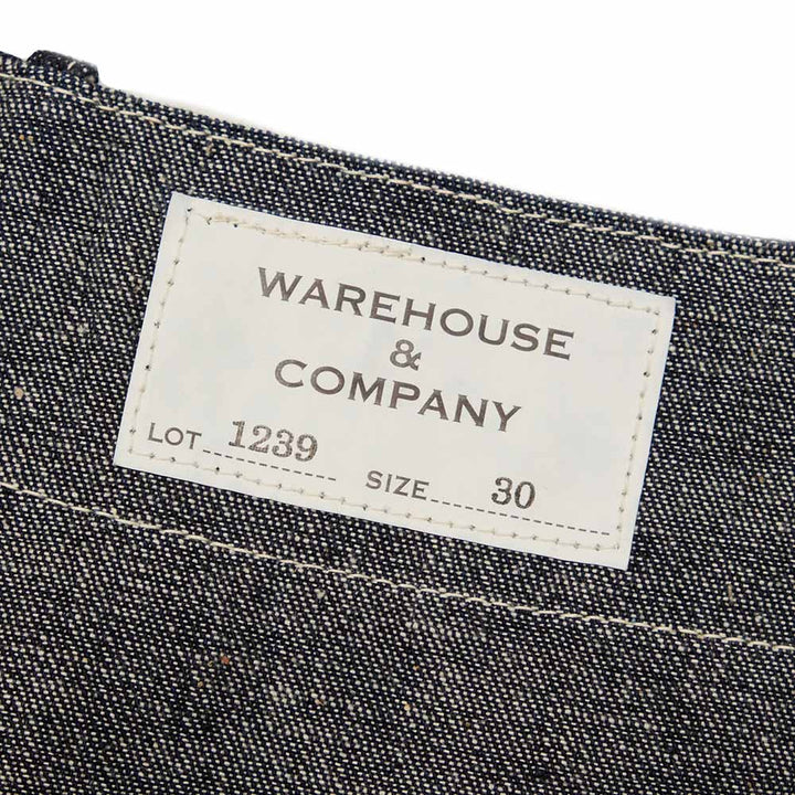 WAREHOUSE - 1930S WPA DOUBLE KNEE DENIM TROUSERS - 1239-25