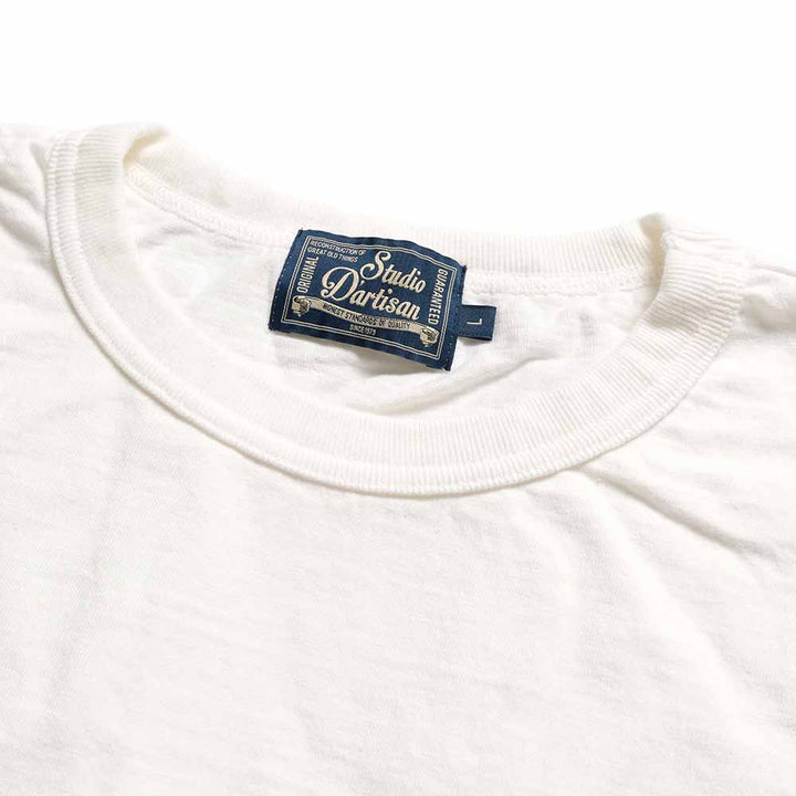 STUDIO D’ARTISAN & SA. - 石川台小寸編み天竺Tシャツ - 8204