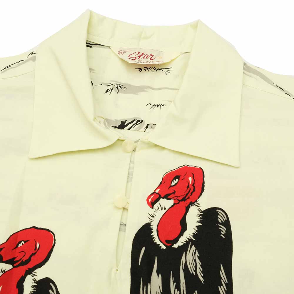 STAR OF HOLLYWOOD - COTTON TYPEWRITER PULLOVER SHIRT - CONDOR - SH39310