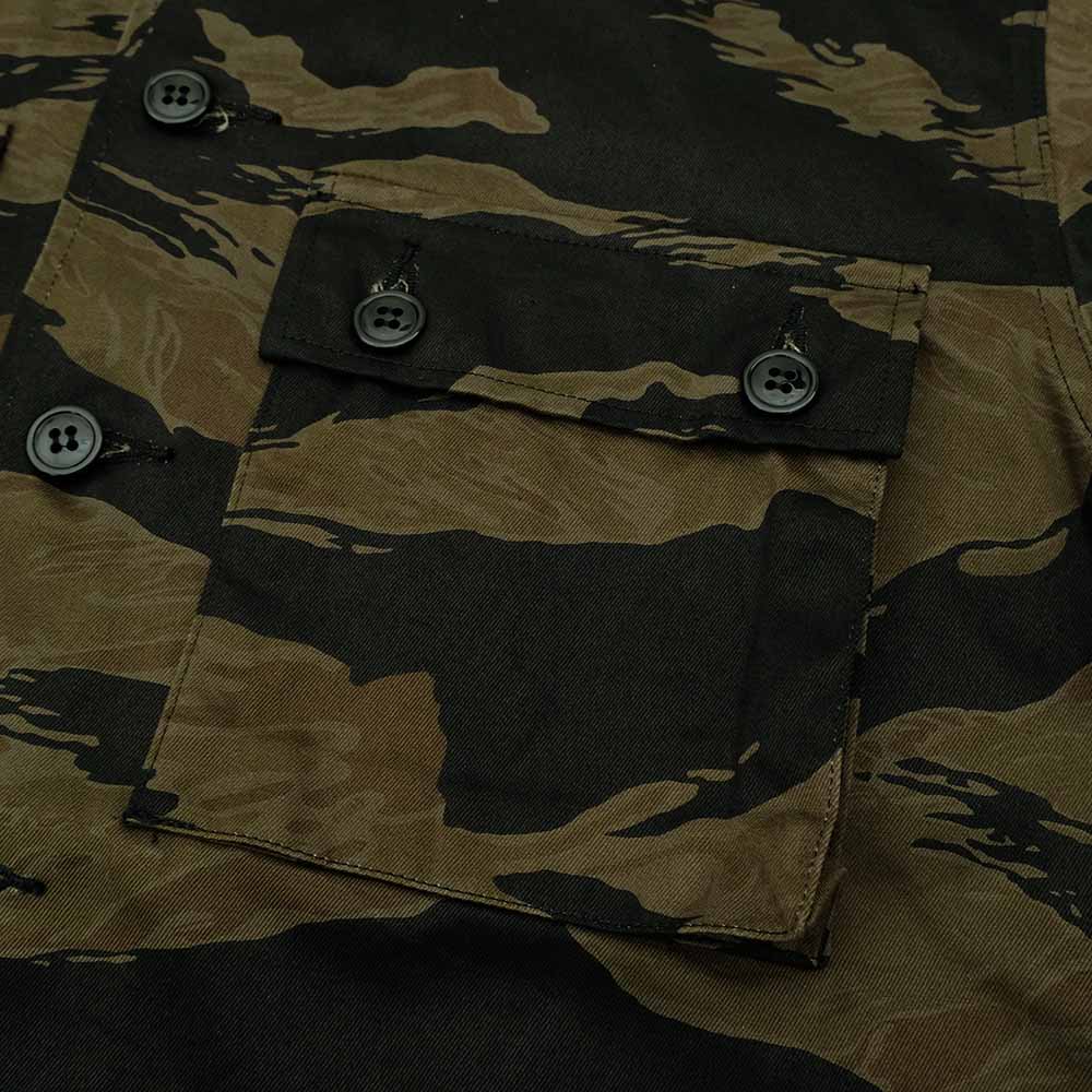 BUZZ RICKSON'S - WILLIAM GIBSON COLLECTION - BLACK TIGER PATTERN JACKET OVER DYE - BR15778