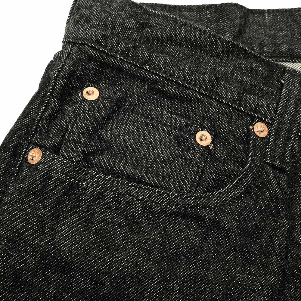 Sugar Cane - 14.25oz. BLACK DENIM - 1947 MODEL - (REGULAR STRAIGHT) - SC42460
