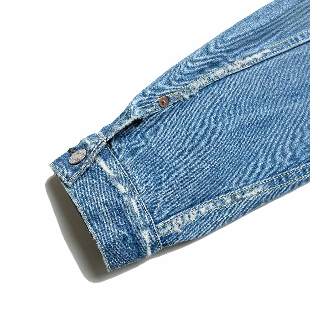 REMI RELIEF - 13oz 1954XX DENIM 2nd JACKET - USED BLUE - RN30389038