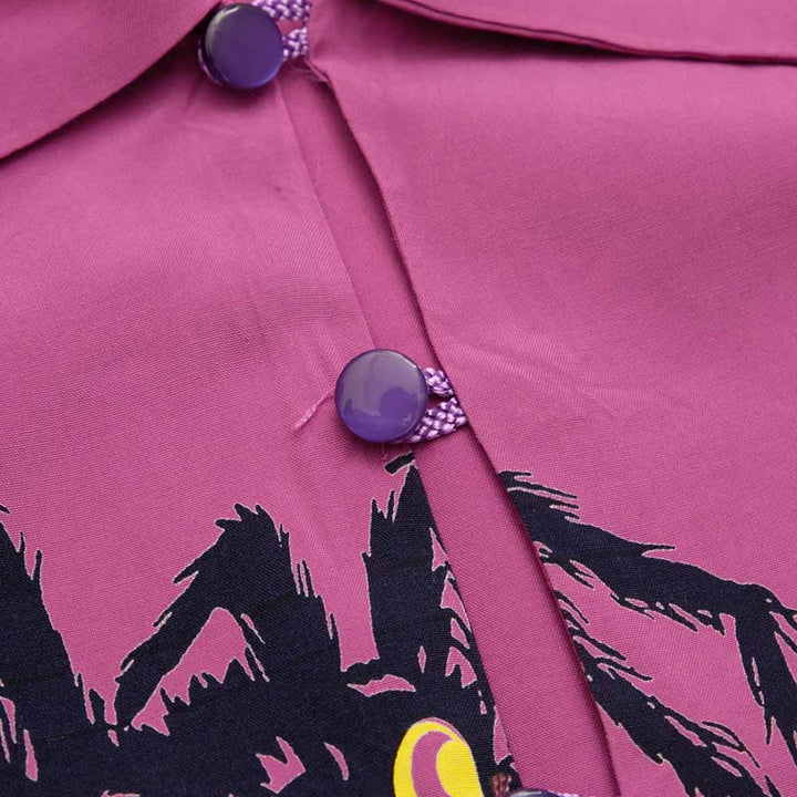 STAR OF HOLLYWOOD - HIGH DENSITY RAYON PULLOVER SHIRT - TARANTULA - SH38872