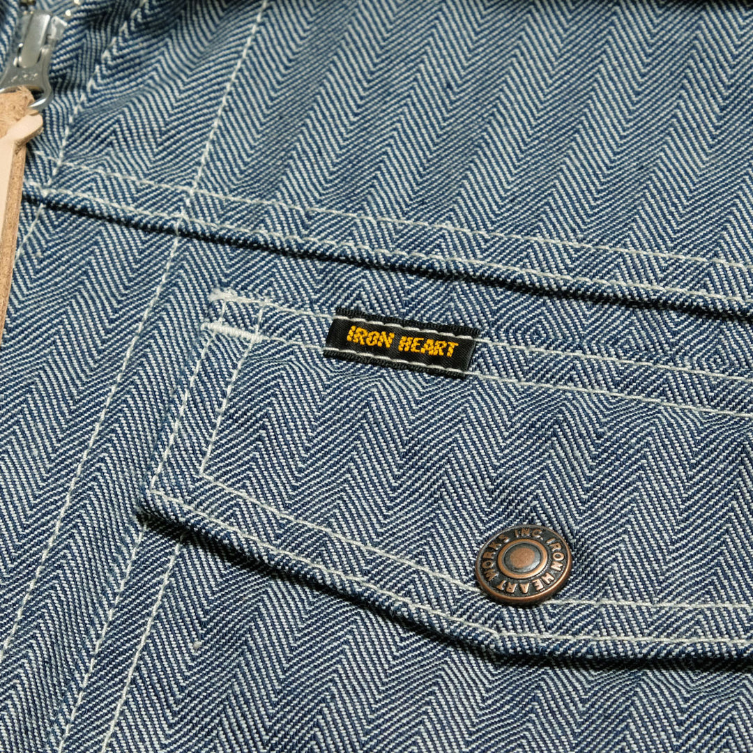 IRON HEART - Herringbone Work Jacket - IHJ-164