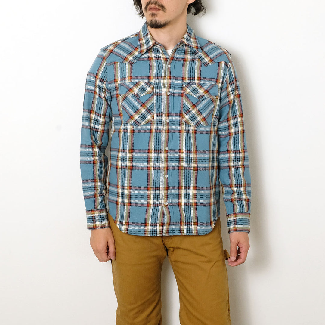 IRON HEART - Spring Flannel Western Shirt - IHSH-440