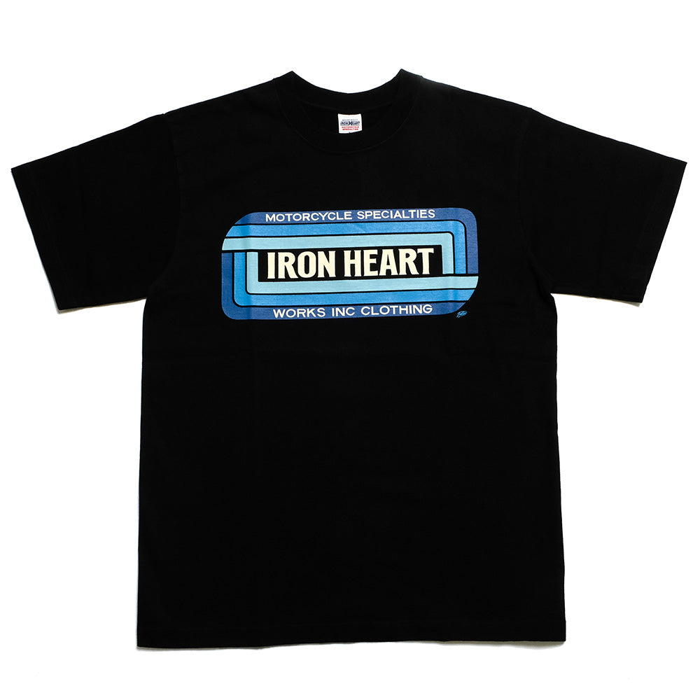 IRON HEART - 7.5oz HEAVY BODY PRINT TEE - フロントプリント - IHT-2405